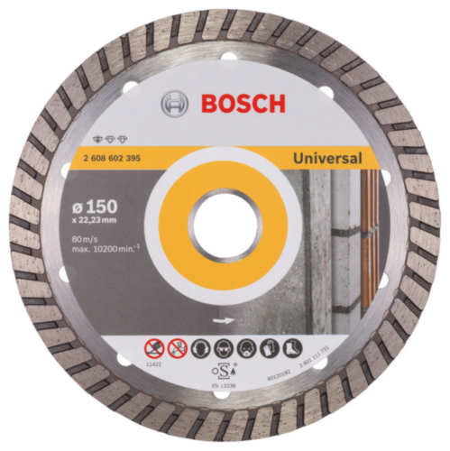 Bosch Diamond cutting disc 150 x 22,23 x 2,5 x 10mm