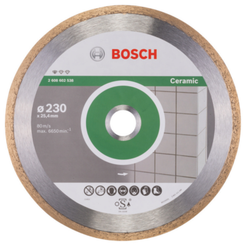 Disco de corte diamantado Bosch 230 x 25,40 x 1,6 x 7mm