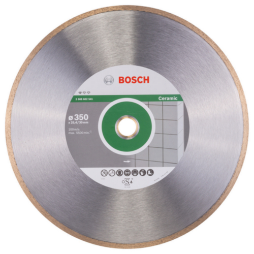 Disc de tăiere diamantat Bosch 350 x 30+25,40 x 2 x 7mm