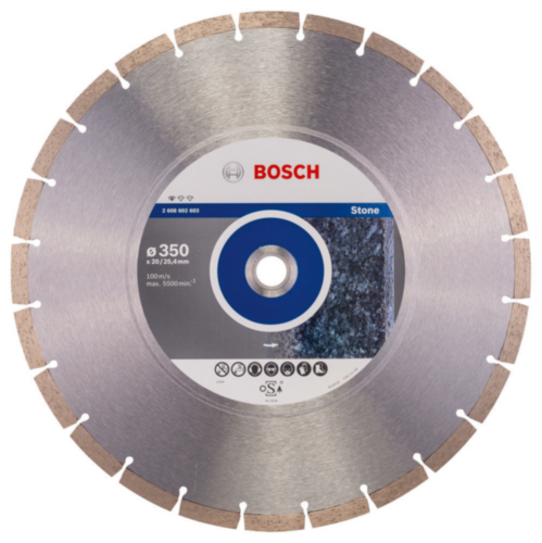 Bosch Diamantový rezný kotúč 350X20+25,40X3,1X10