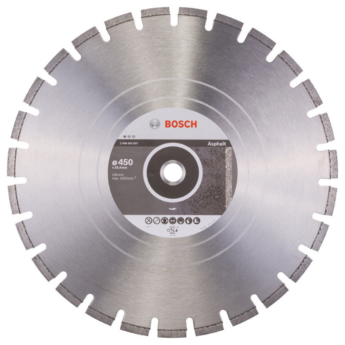 Bosch Diamond cutting disc 450 x 25,40 x 3,2 x 10mm