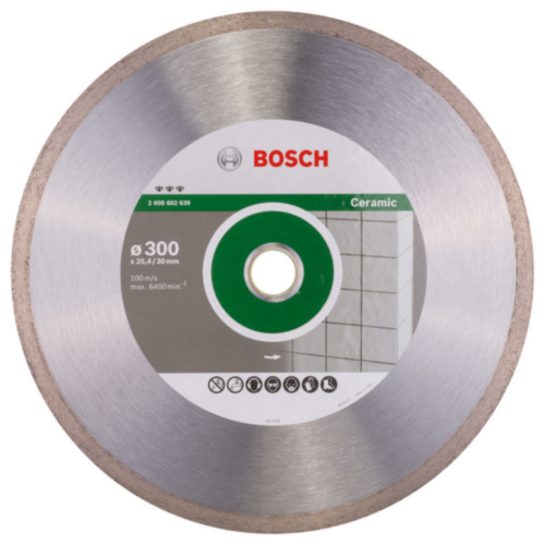 Disco de corte diamantado Bosch 300 x 30/25