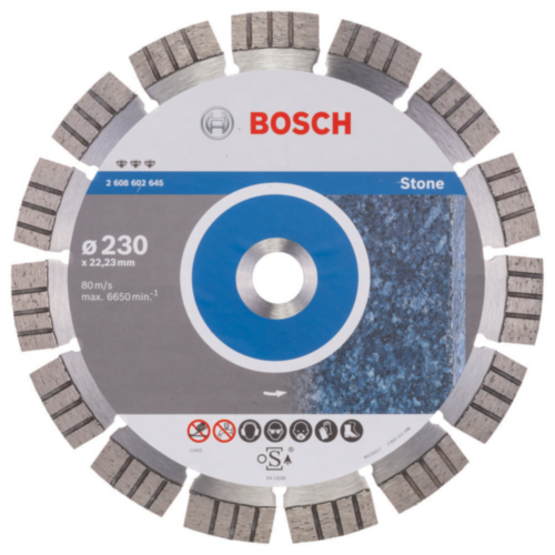 Diamentowa tarcza tnąca Bosch 230 x 22,23 x 2,4 x 15 mm