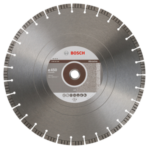 Bosch Diamond cutting disc 450 x 25,40 x 3,6 x 12mm