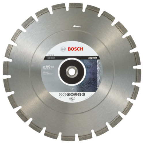 Bosch Diamond cutting disc 400 x 25.4 x 12mm