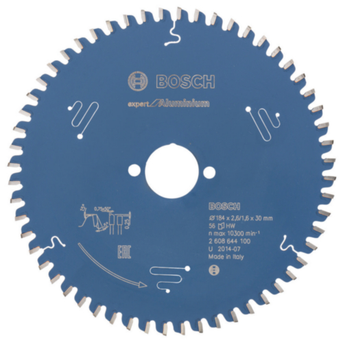 Bosch Circular saw blade Expert for Aluminium 184 x 30 x 2.6/1.6 x 56 T