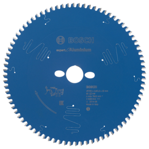 Bosch Circular saw blade Expert for Aluminium 250 x 30 x 2.8/2 x 80 T