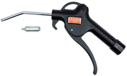 Bahco Air Blow Gun with Removable Safety Tip 6.3bar 240mm Length 1/4" Air Inlet