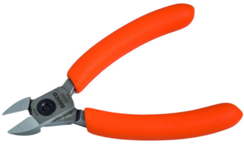 Bahco Coupeur latéral à tête ovale avec poignée en PVC orange 0.4-2mm 15.8 x 13.8 x 8mm Mâchoire 130mm