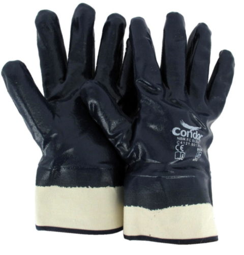 COND GLOVE TEXTL NFC    FS SZ 10/XL-BLUE