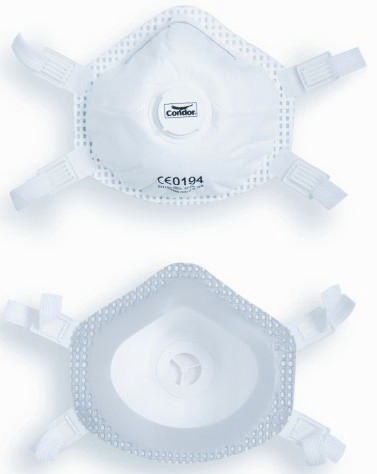 Disposable respirators with valve