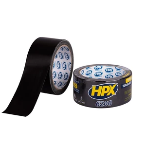 Bandă de conductă HPX 6200 negru 48mm x 10m CB5010