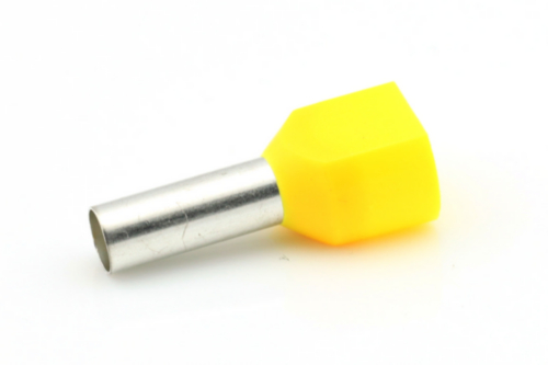 Ripca Terminal connector 2-gang 2x6.0mm² yellow 1000 Pieces