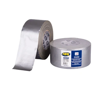 HPX Duct tape 6200 Silver 75mm x 50m CS7550