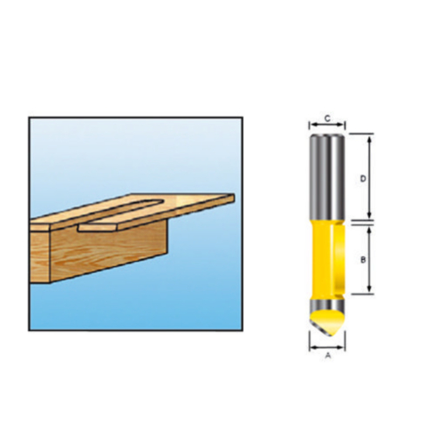 Makita Edge router bit HM 12MM S12