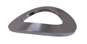 Șaibă elastică ondulată forma A DIN 137 A Stainless spring steel A2 (1.4310)