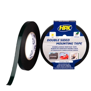 HPX Double coated foam tape Black 12mm x 10m DM1210