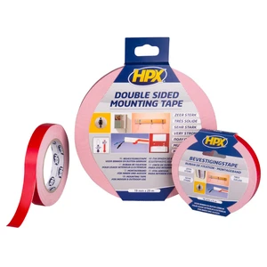 HPX Double coated tape White 19mm x 5m DS1905