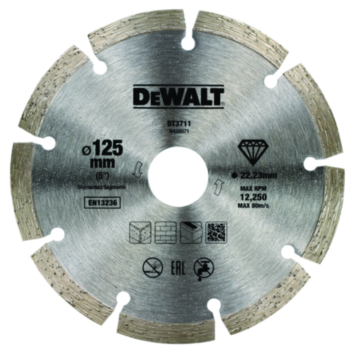 DeWalt Diamond cutting disc 125mm/22.2mm