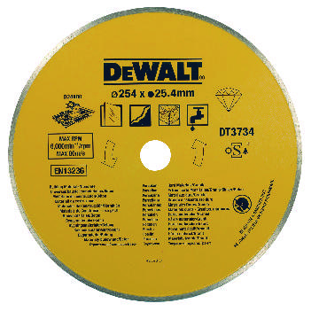 DeWalt Diamond cutting disc 250mm 2,4mm