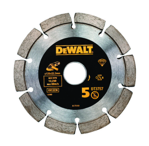 DeWalt Diamond cutting disc 125mm 6.3mm