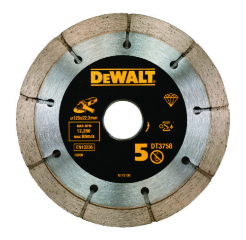 DeWalt Diamond cutting disc 125mm