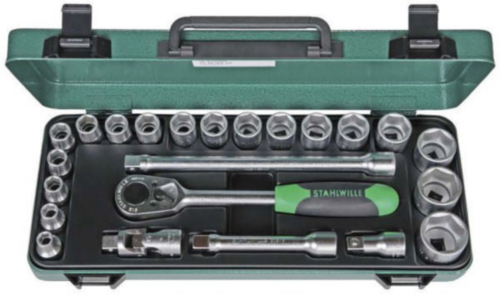 Stahlwille Socket sets 52/18/5