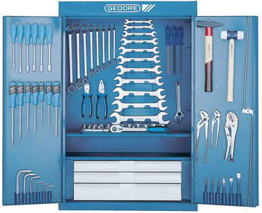 Gedore Tool cabinet 1400-GM 100 pieces