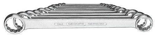 Gedore Set di chiavi ad anello doppie 4-12 4-12 12 pezzi