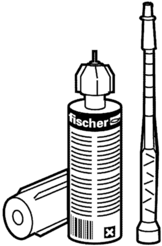 FISCHER Ancoragem quimica 2 x FIS MR Plus nozzles