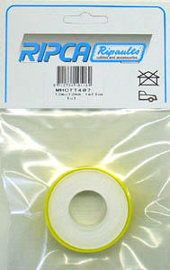 RIPCA 10PC MHCTT407 TFL TAPE 12MMX12M BLK