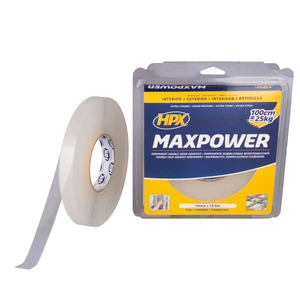 HPX Double coated tape Transparent 19mm x 16,5m HT1916