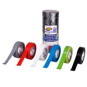 HPX Isolierband 52100 Assorted 19mm x 20m 10 Stück