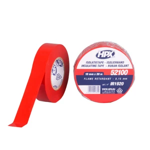 HPX Insulation tape 52100 Red 19mm x 20m IR1920