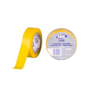 HPX Insulation tape 5200 Yellow 19mm x 10m IY1910