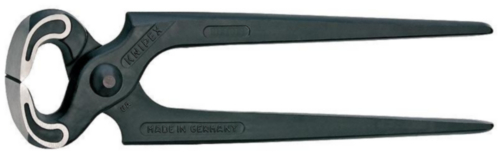 Knipex Nijptang zwart geatramenteerd 180 mm (zelfbedieningskaart/blister)