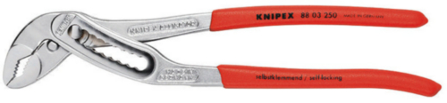 Knipex Alligator® Water Pump Pliers with non-slip plastic coating chrome-plated 250 mm