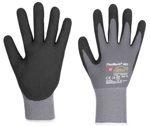 KCL Safety glove FlexMech 663 SIZE06