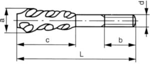 Masonry bolt type E DIN 529 E Steel Zinc plated 4.6 M20X200