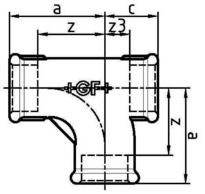 FVZ MALL T-ST 90 3XF F131          2.1/2