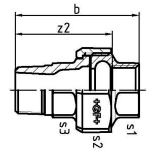 TH FIT 3-R ILL F/F F331              3/4