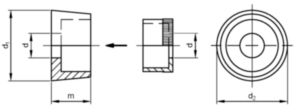 SECURITY NoGo™ enclosure type 2 open Steel Zinc plated