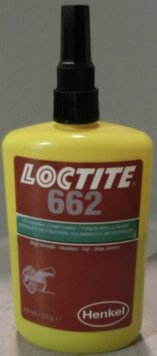 Loctite 662 Retaining compound 250ml