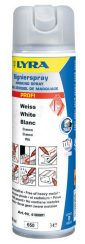 LYRA MARK SPRAY        4180001 WIT/BLANC