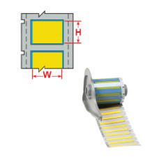 Brady Krimpkous draadmarkering M71-125-175-342YL 100PC