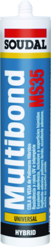 Soudal MS-polymer Multibond 35 Gris 290ml