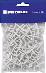 Promat Croisillonour carrelage 3 mm 90ièces/sachet