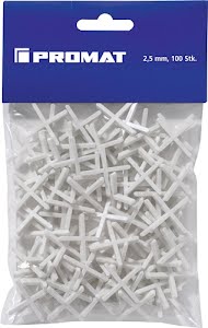 Promat Tile spacer 2.5 mm 100 / bag