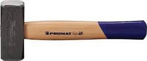 Massette poids de la tête 1000 g Hickory PROMAT