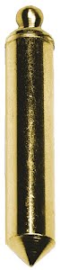 Tiler's plumb bob 75 g brass